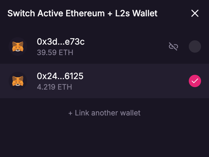 Link Wallets