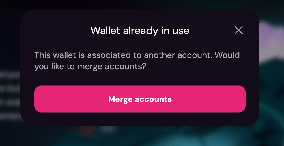 Merge Wallets