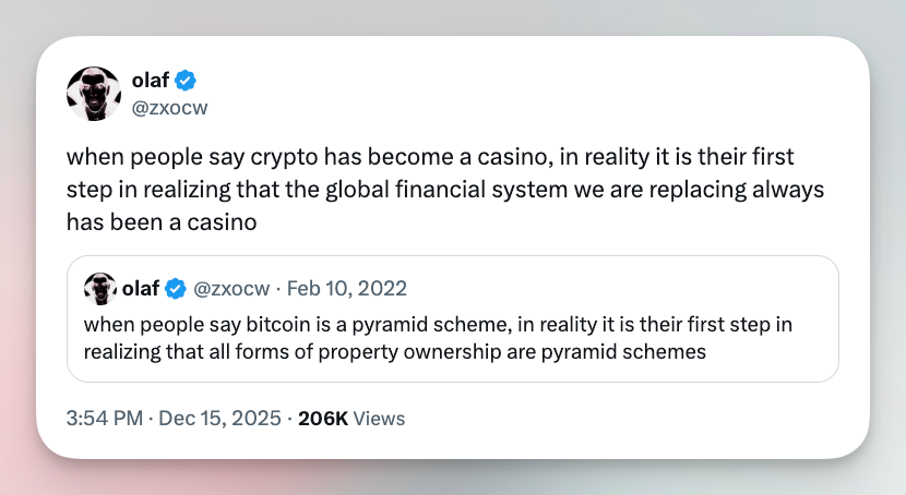 Onchain: Q4 is coming to an end