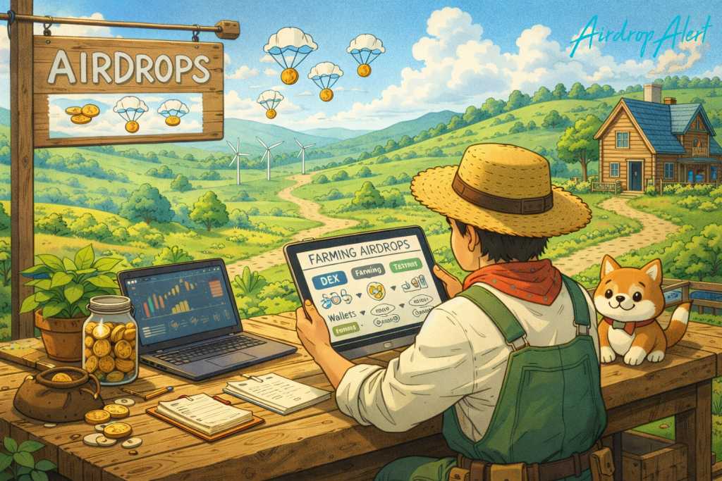 Guide to Airdrop Farming in 2026